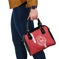 Custom Tahiti Football Shoulder Handbag Go Toa Aito LT14 - Polynesian Pride