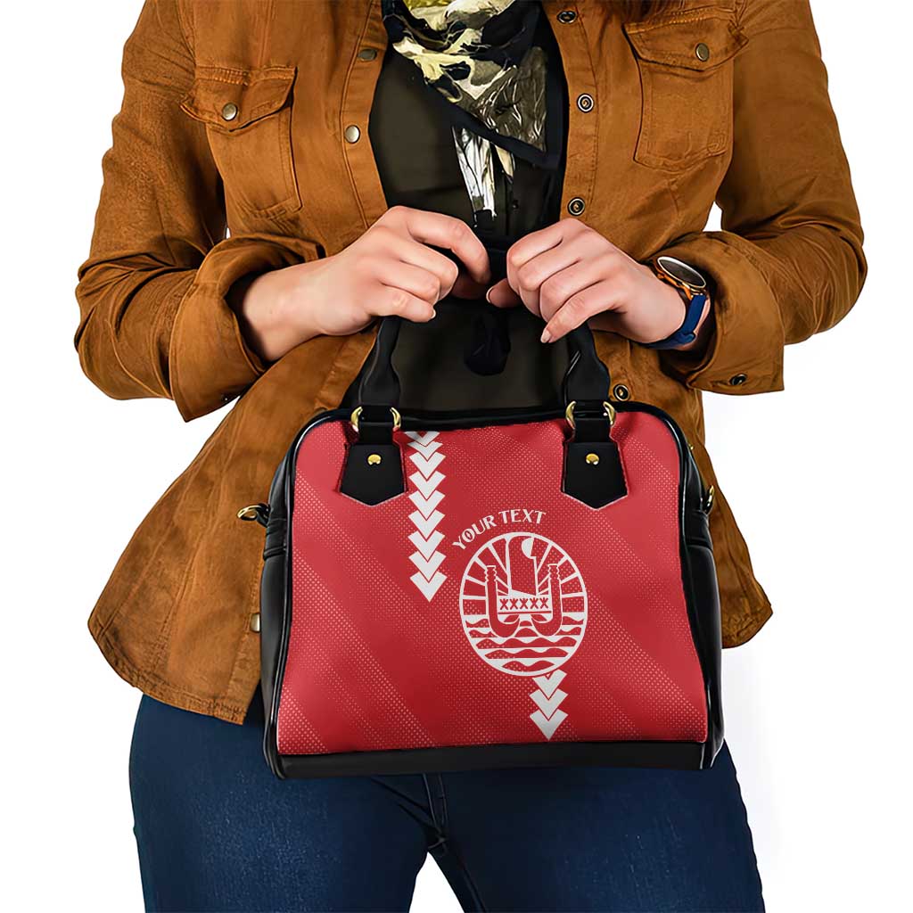 Custom Tahiti Football Shoulder Handbag Go Toa Aito LT14 - Polynesian Pride