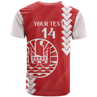 Custom Tahiti Football T Shirt Go Toa Aito LT14 - Polynesian Pride