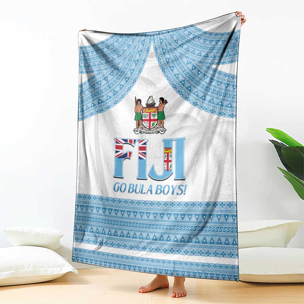 Fiji Tapa Football Blanket Go Bula Boy! LT14 - Polynesian Pride