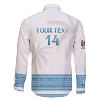 Custom Fiji Tapa Football Family Matching Mermaid Dress and Hawaiian Shirt Go Bula Boy!