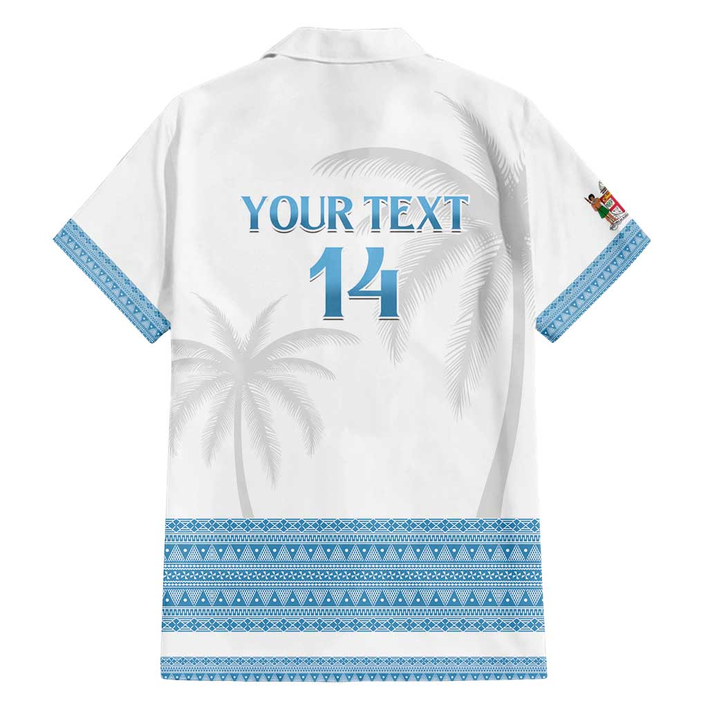 Custom Fiji Tapa Football Family Matching Off Shoulder Short Dress and Hawaiian Shirt Go Bula Boy!