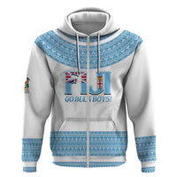 Custom Fiji Tapa Football Hoodie Go Bula Boy!