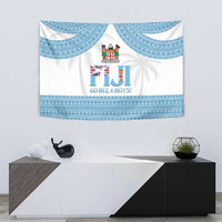 Fiji Tapa Football Tapestry Go Bula Boy! LT14 - Polynesian Pride
