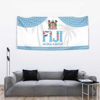 Fiji Tapa Football Tapestry Go Bula Boy! LT14 - Polynesian Pride