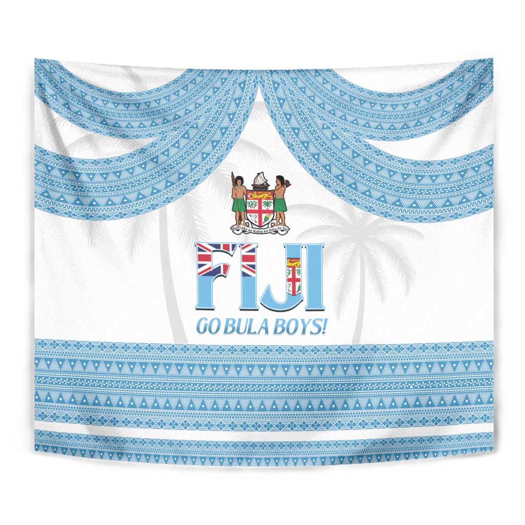 Fiji Tapa Football Tapestry Go Bula Boy! LT14 - Polynesian Pride