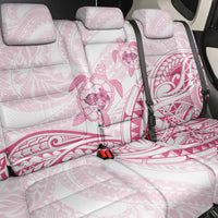 Pink White Polynesia Floral Sea Turtle Back Car Seat Cover LT14 - Polynesian Pride