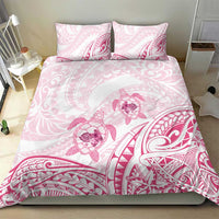 Pink White Polynesia Floral Sea Turtle Bedding Set LT14 - Polynesian Pride