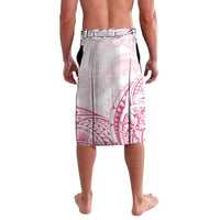 Pink White Polynesia Floral Sea Turtle Lavalava LT14 - Polynesian Pride