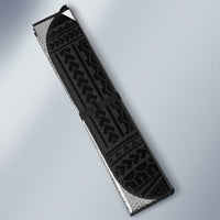 Philippines Eagle Sun Auto Sun Shade Filipino Agila Polynesian Tattoo Black Color