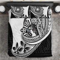 Philippines Eagle Sun Bedding Set Filipino Agila Polynesian Tattoo Black Color