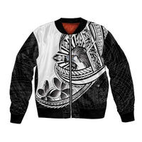 Philippines Eagle Sun Bomber Jacket Filipino Agila Polynesian Tattoo Black Color