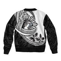 Philippines Eagle Sun Bomber Jacket Filipino Agila Polynesian Tattoo Black Color