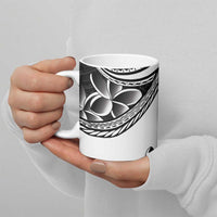 Philippines Eagle Sun Ceramic Mug Filipino Agila Polynesian Tattoo Black Color