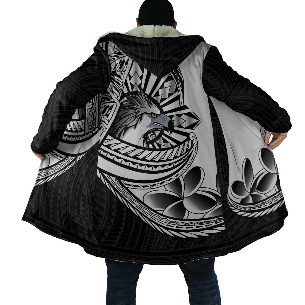 Philippines Eagle Sun Cloak Filipino Agila Polynesian Tattoo Black Color