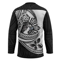 Philippines Eagle Sun Hockey Jersey Filipino Agila Polynesian Tattoo Black Color
