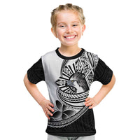 Philippines Eagle Sun Kid T Shirt Filipino Agila Polynesian Tattoo Black Color LT14 Black - Polynesian Pride