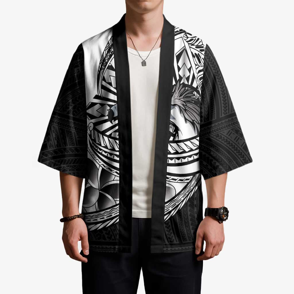 Philippines Eagle Sun Kimono Filipino Agila Polynesian Tattoo Black Color