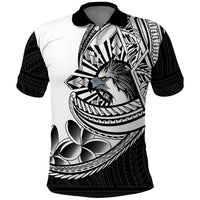 Philippines Eagle Sun Polo Shirt Filipino Agila Polynesian Tattoo Black Color LT14 Black - Polynesian Pride