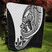 Philippines Eagle Sun Quilt Filipino Agila Polynesian Tattoo Black Color