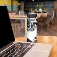Philippines Eagle Sun Skinny Tumbler Filipino Agila Polynesian Tattoo Black Color LT14 - Polynesian Pride