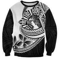 Philippines Eagle Sun Sweatshirt Filipino Agila Polynesian Tattoo Black Color