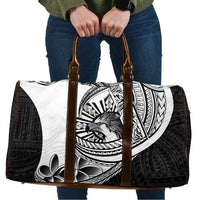 Philippines Eagle Sun Travel Bag Filipino Agila Polynesian Tattoo Black Color
