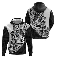 Philippines Eagle Sun Zip Hoodie Filipino Agila Polynesian Tattoo Black Color LT14 - Polynesian Pride