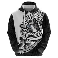 Philippines Eagle Sun Zip Hoodie Filipino Agila Polynesian Tattoo Black Color LT14 - Polynesian Pride