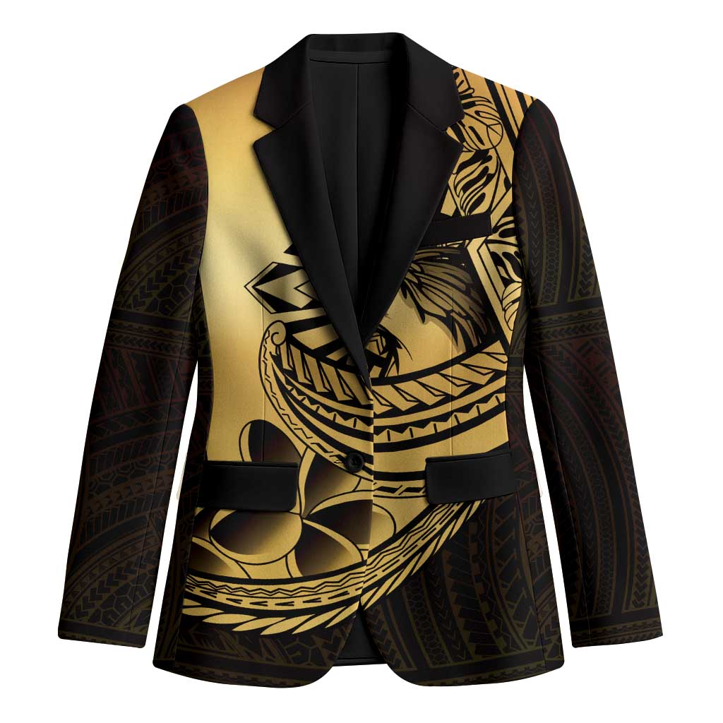 Philippines Eagle Sun Blazer Filipino Agila Polynesian Tattoo Gold Color