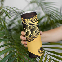Philippines Eagle Sun Skinny Tumbler Filipino Agila Polynesian Tattoo Gold Color LT14 - Polynesian Pride