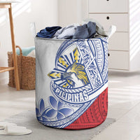 Philippines Eagle Sun Laundry Basket Filipino Agila Polynesian Tattoo Flag Color