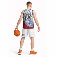 Philippines Eagle Sun Basketball Jersey Filipino Agila Polynesian Tattoo Flag Color LT14 - Polynesian Pride
