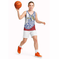 Philippines Eagle Sun Basketball Jersey Filipino Agila Polynesian Tattoo Flag Color LT14 - Polynesian Pride