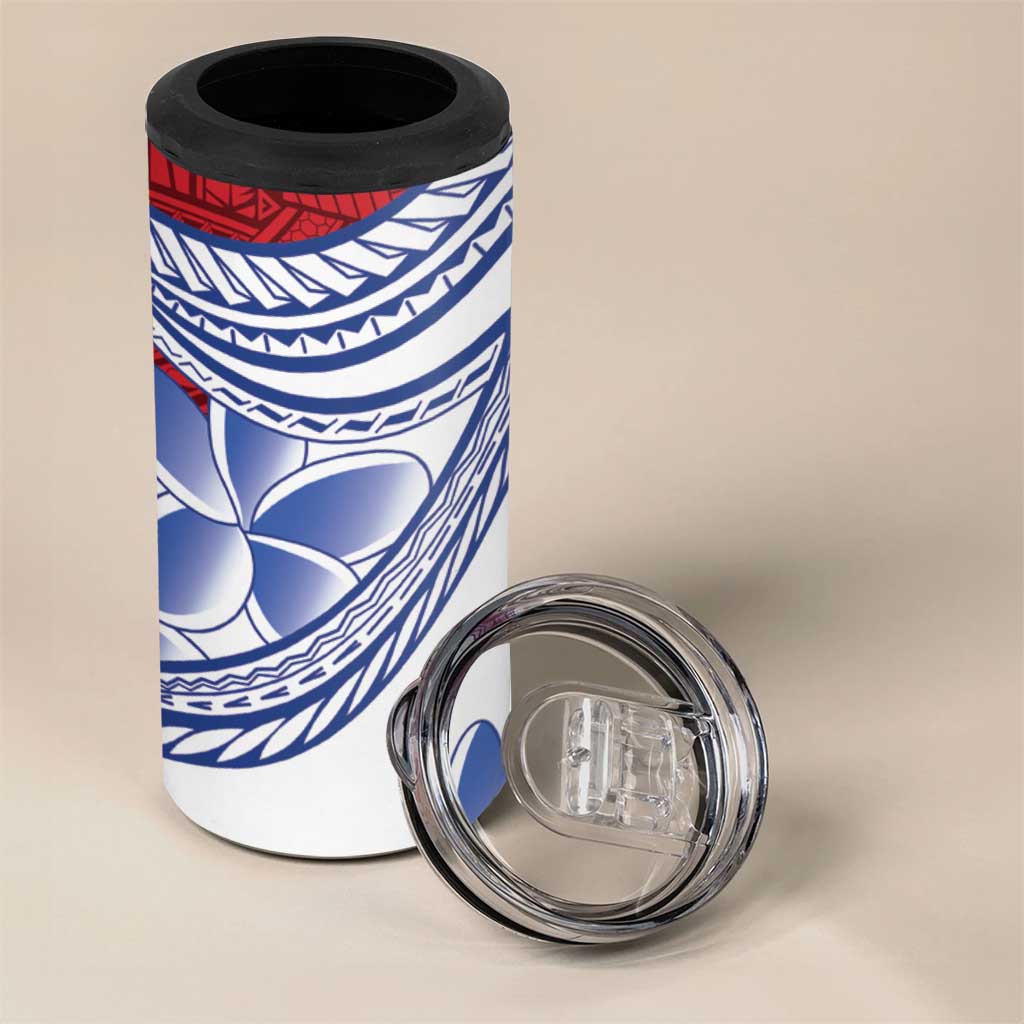 Philippines Eagle Sun 4 in 1 Can Cooler Tumbler Filipino Agila Polynesian Tattoo Flag Color LT14 - Polynesian Pride