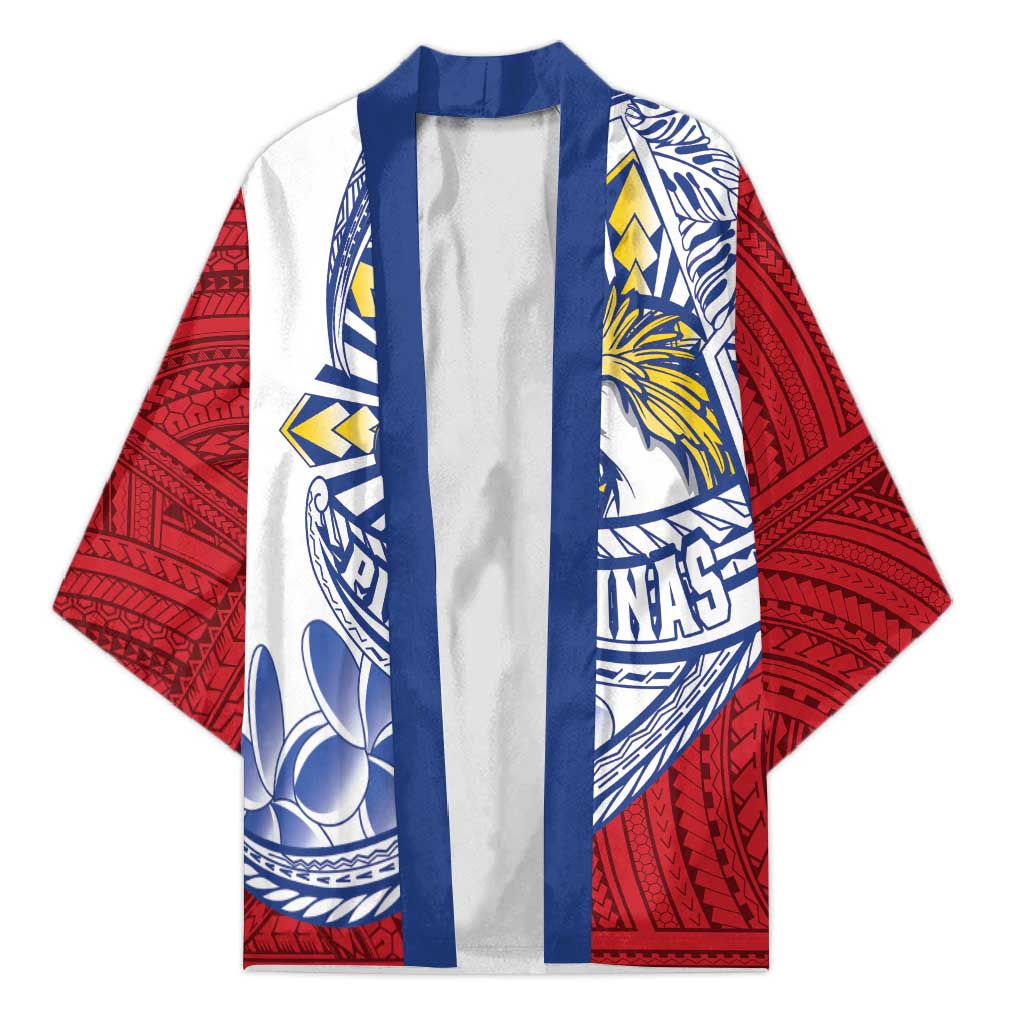 Philippines Eagle Sun Kimono Filipino Agila Polynesian Tattoo Flag Color
