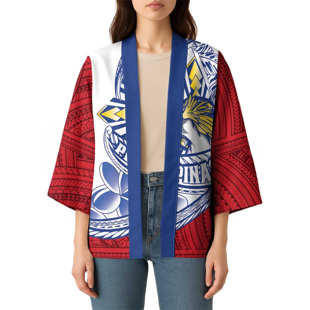 Philippines Eagle Sun Kimono Filipino Agila Polynesian Tattoo Flag Color