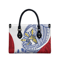 Philippines Eagle Sun Leather Bag Filipino Agila Polynesian Tattoo Flag Color