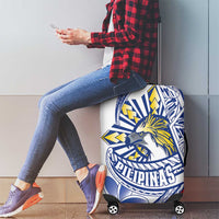 Philippines Eagle Sun Luggage Cover Filipino Agila Polynesian Tattoo Flag Color