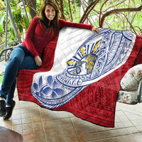 Philippines Eagle Sun Quilt Filipino Agila Polynesian Tattoo Flag Color LT14 - Polynesian Pride