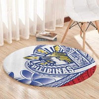 Philippines Eagle Sun Round Carpet Filipino Agila Polynesian Tattoo Flag Color LT14 - Polynesian Pride