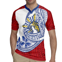 Philippines Eagle Sun Rugby Jersey Filipino Agila Polynesian Tattoo Flag Color LT14 - Polynesian Pride