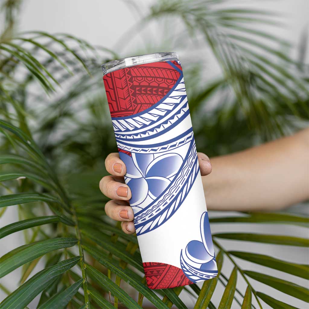 Philippines Eagle Sun Skinny Tumbler Filipino Agila Polynesian Tattoo Flag Color LT14 - Polynesian Pride