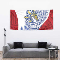 Philippines Eagle Sun Tapestry Filipino Agila Polynesian Tattoo Flag Color