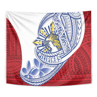 Philippines Eagle Sun Tapestry Filipino Agila Polynesian Tattoo Flag Color
