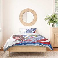 Filipino American History Month Bedding Set Philippines Agila USA Eagle Mix Flag LT14 - Polynesian Pride