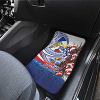 Filipino American History Month Car Mats Philippines Agila USA Eagle Mix Flag LT14 - Polynesian Pride