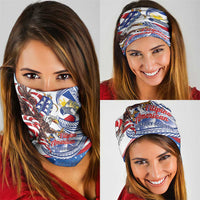 Filipino American History Month Neck Gaiter Philippines Agila USA Eagle Mix Flag