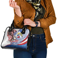 Filipino American History Month Shoulder Handbag Philippines Agila USA Eagle Mix Flag LT14 - Polynesian Pride