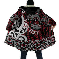Personalised Aotearoa Bulldog Cloak New Zealand Maori Taniko Art - Polynesian Pride